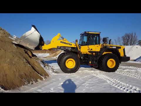 New Komatsu WA 480-6 der Fa. Hammerl OHG