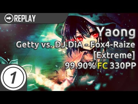 Yaong | Getty vs. DJ DiA - Fox4-Raize- [Extreme]  | 99.90% 330pp