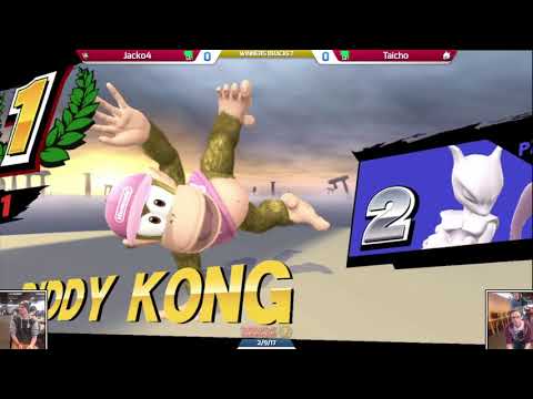 Campus Cup 2/9/17 - Smash 4 - Jacko (Diddy Kong) vs Taicho (Mewtwo)