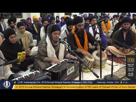 019 Indianapolis Oct. 2019 Raensabaayee Keertan - B. Ravneet Kaur Jee Atlanta