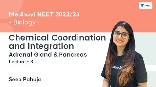 Chemical Coordination and Integration | Adrenal Gland & Pancreas | L3 | NEET 2022/23 | Seep Pahuja