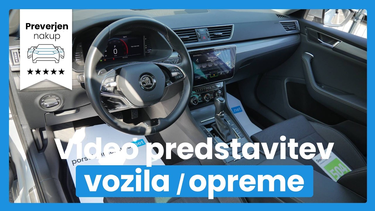 Škoda Superb 2.0 TDI Style Combi DSG 147KW - MEMORY - KAMERA