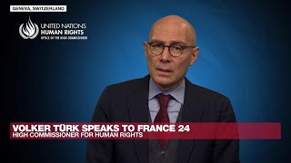 New UN human rights chief Volker Türk condemns 'war crimes' in Ukraine • FRANCE 24 English