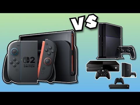 Nintendo Switch 2 vs PS4 & Last Gen Consoles