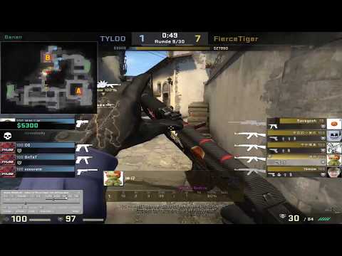 LEo (POV) vs Tyloo [VAC BANNED!] - Fierce Tiger VS Tyloo, Map 3 de_inferno