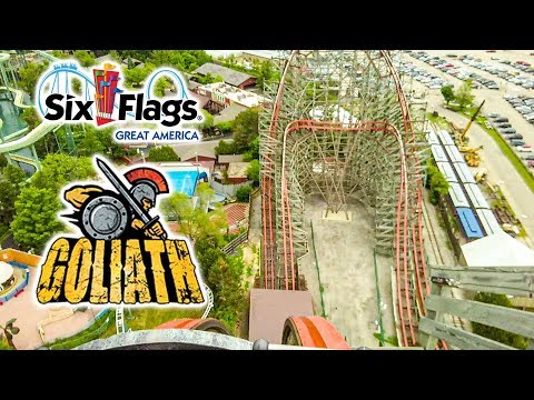 Front row point of view footage of Goliath