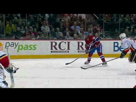 P.K. Subban Game Winning Goal - January 17th, 2011 - Flames vs Canadiens