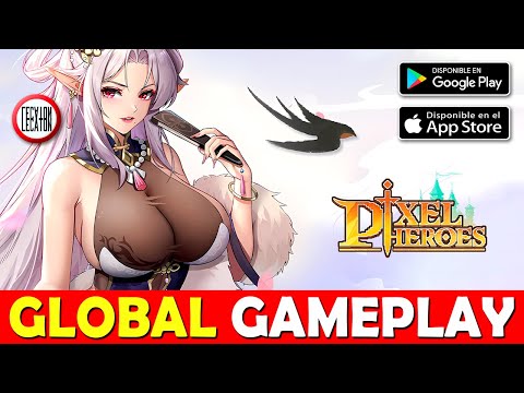 Pixel Heroes: Tales of Emond (Global/CBT) Primeros minutos - Gameplay RPG, Idle - Android/iOS - YouTube