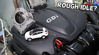 HYUNDAI SANTA FE ROUGH IDLE, REVVING UP FIX
