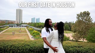 OUR FIRST DATE IN HOUSTON
