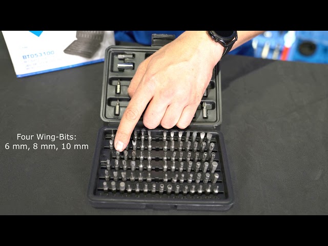 Video teaser for BRLLIANT TOOLS BT053100 Bit-Satz, 100-tlg [Powered by KS Tools]