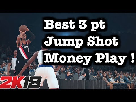 NBA 2K18 Shooting Tutorial. Best 2K18 3pt Jump Shot Money Play. Easy 3pt shooting 2K18 #22