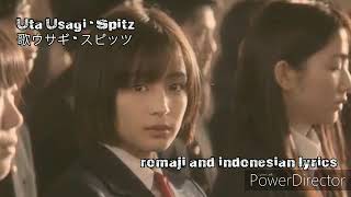 歌ウサギ ( Uta Usagi ) by Spitz &quot;OST SENSEI&quot; ( Romaji and indonesian Lyrics )