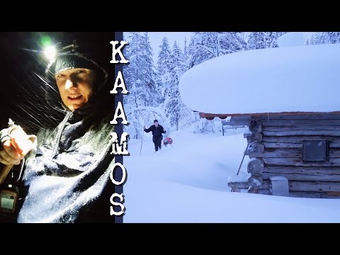 Solo Ski Trek During the Polar Night (English subtitles)