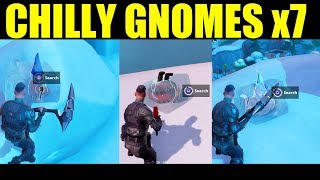 search chilly gnomes fortnite battle royale all chilly gnome locations week 6 season 7 - chiller gnomes fortnite