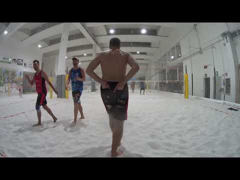 Coppia di supporto con giocatore singolo in cambio palla