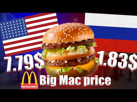 Quanto custa o McDonalds em diferentes países
