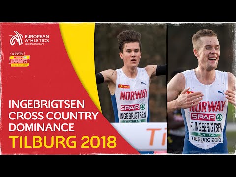 Ingebrigtsen DOUBLE -  Tilburg 2018 European Cross Country Championships