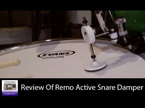 Review Of The Active Snare Dampening System By Remo