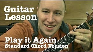 Play it Again ★ Guitar Lesson (Standard Chord Version) ★ Luke Bryan   ★  (Todd Downing)
