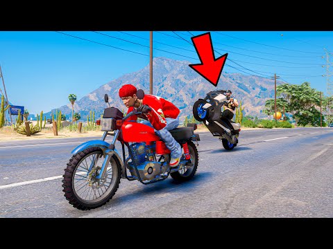 If I lose this motorcycle race, I'm quitting GTA 5 Roleplay