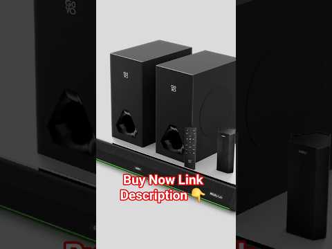 Thumbnail for GOVO GOSURROUND 999 🔥 660W Dolby Audio | 5.2 Surround Soundbar Unboxing & Review #shorts #shots
