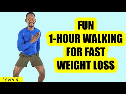 10000 Steps INTENSE Walk at Home Cardio Workout Melt 700 Calories