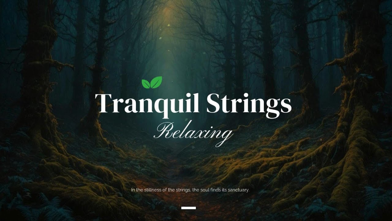 Tranquil Strings: Soothing Instrumental Music for Relaxation and Meditation