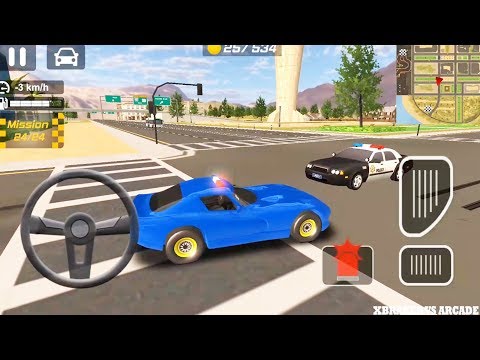 Police Drift Car Driving Simulator: Sheriff Police Sport Car Driving Drift - Android GamePlay 3D