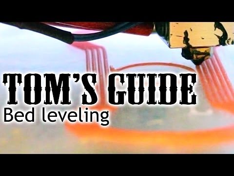 3D printing guides - Bed leveling
