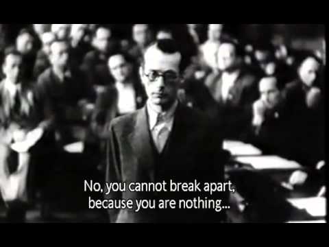 Footage of Roland Freisler (1944)