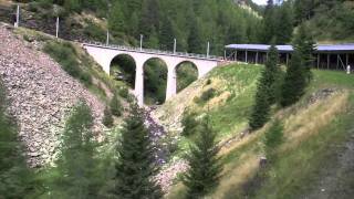 preview picture of video 'Unsere Fahrt mit dem  Bernina Express am 7.9.2011'