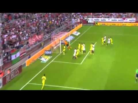 Deulofeu casi gol olímpico de Sevilla ante Villarreal