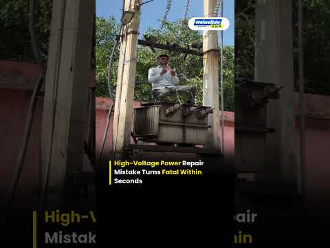 Tragic Power Line Accident Claims Life During Live Wire Repair