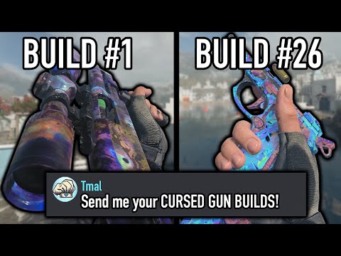 Using my Viewer's CURSED MODERN WARFARE 3 BUILDS Broke Me