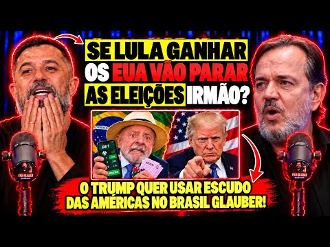 Lula Vai Ser Pego por Trump e EUA se Ganhar as Eleições do Flávio? | Fala Glauber