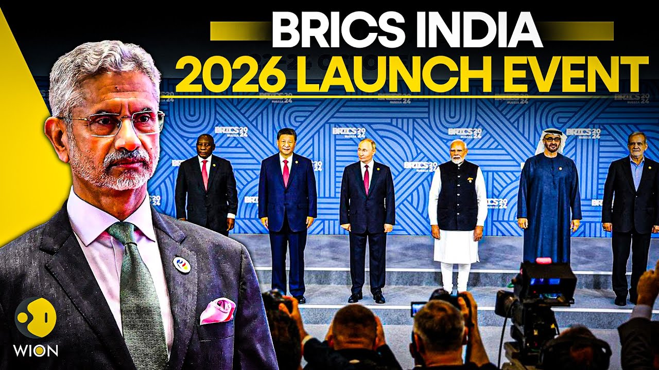 BRICS 2026 LIVE: India Launches BRICS 2026 Website, Logo and Official Theme | WION