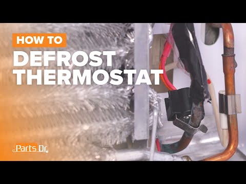 GE Fridge not cooling? How to replace Defrost Thermostat part # WR50X10108 on your GE Refrigerator