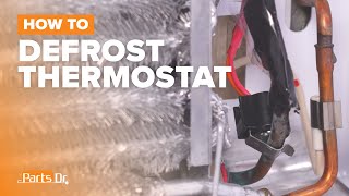 GE Fridge Not Cooling? How to Replace Defrost Thermostat part # WR50X10108 on your GE Refrigerator