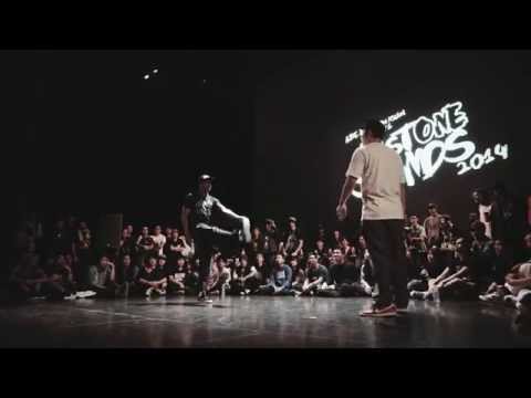 Last One Stands 2014 Popping Final: SALAH (France) VS HOZIN (Korea)