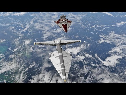 Tector-class Star Destroyer Vs Savage Destroyer - Star Wars: Empire At War Remake NPC Battle