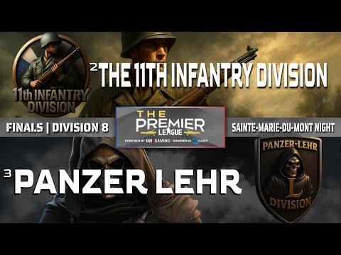 Hell Let Loose DIv 8 FINALS - 11th ID vs PZLD  -  The Premier League - SMDM AA Network - Console HLL