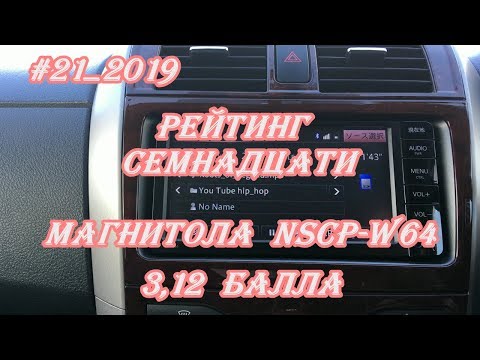 #21_2019 NSCP-W64 рейтинг семнадцати магнитолы