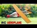 How To Make Flying Aeroplane With Cardboard And Coca Cola Bottle With Motor