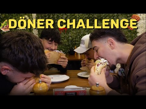 Wer schafft mehr DÖNER…😂🥙 | DÖNER CHALLENGE
