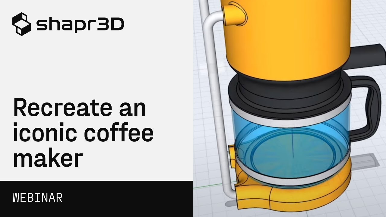 Modeling an Iconic Coffee Maker: A Step-by-Step Guide
