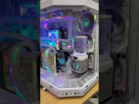 Carcasa personalizada de ‘portátil para juegos’ con refrigeración por agua compatible c