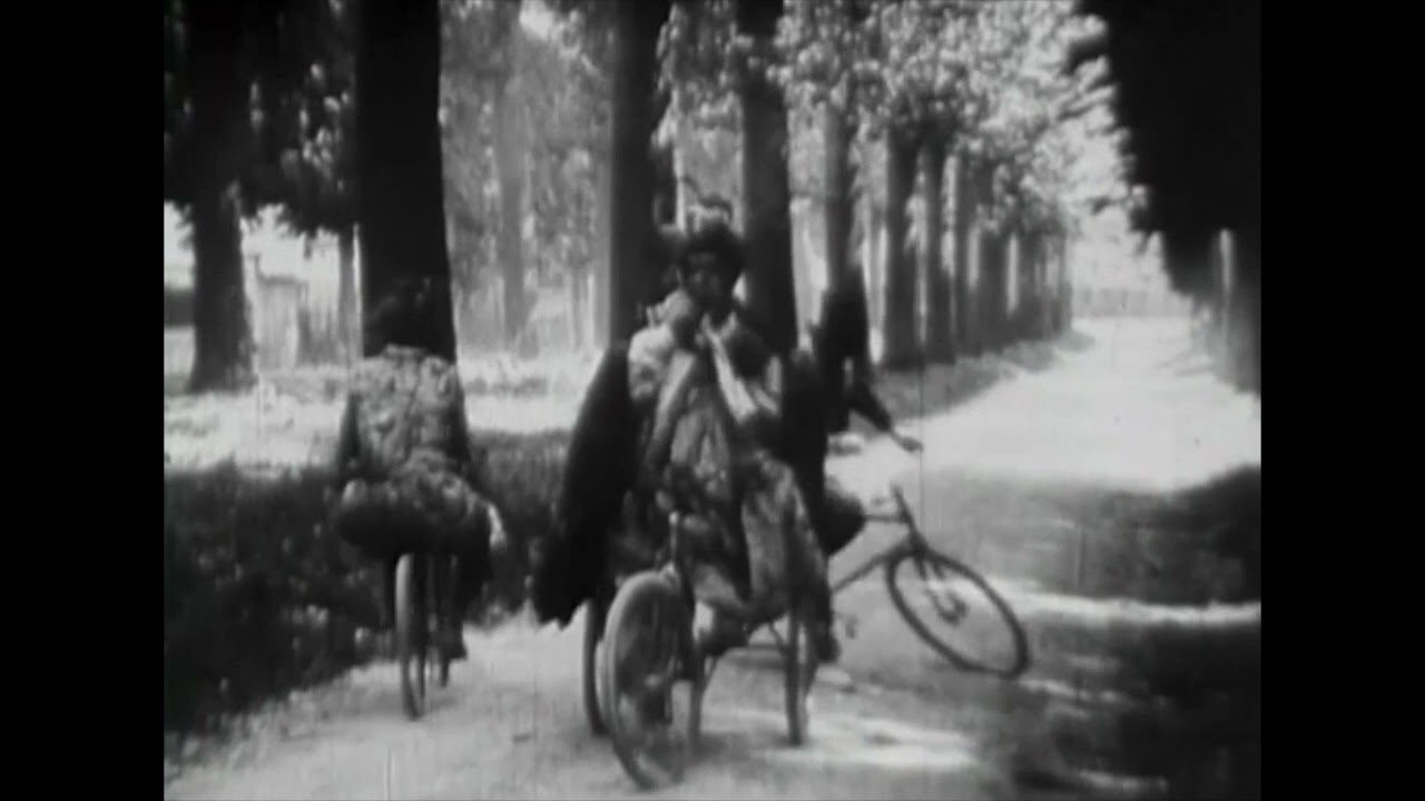 Une noce à bicyclette (1906) Wedding on Bicycles (Pathé)