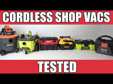 image-Which cordless Shop Vac has the best suction?
