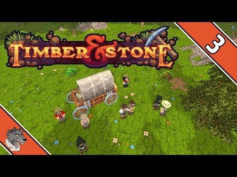 Timber & Stone (Beta 1.7) - #003 Fundamental - Preview Let's Play